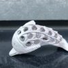 Handcrafted Marble Dolphin Fish with Baby Inside Decorative Home Decor Office Gift to Someone You Love - Image 5