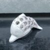Handcrafted Marble Dolphin Fish with Baby Inside Decorative Home Decor Office Gift to Someone You Love - Image 4
