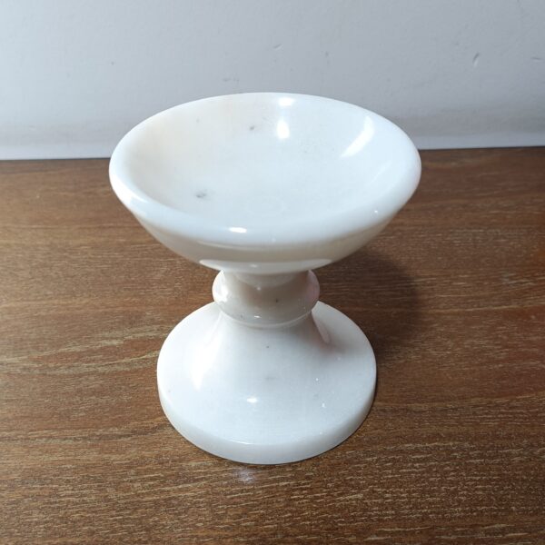 Hand Carved Beautiful Marble Candle Stand for your Home and office. Elevate Your Space with Romance & Beauty - Image 3