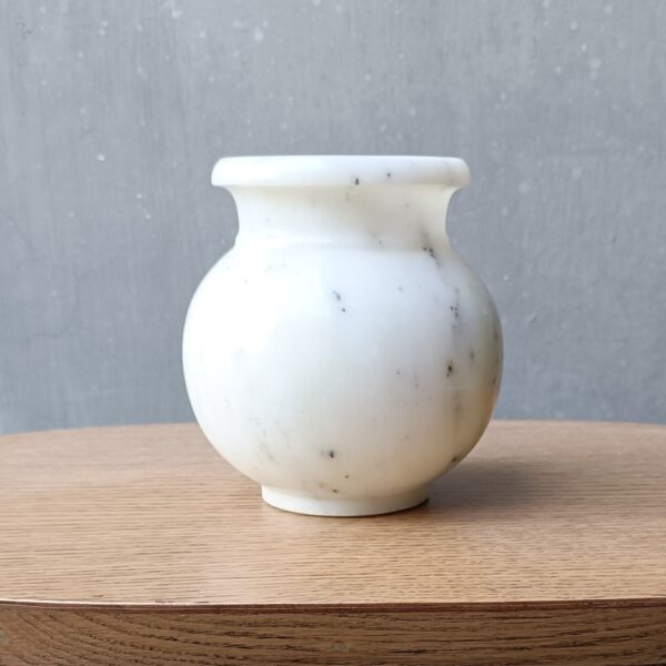 Decorative 5 Inch Marble Pot Fruit Bowl for Home & Office, Gift for Someone you Love - Image 4