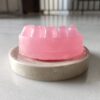 Beautiful Handmade Cherry Stone Marble Soap Holder Tray, Marble Tray, Natural Stone Small Tray for Gift Home Decor - Image 2