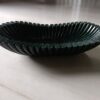 18 Inch Scalloped Ruffle Wavy Green Marble Bowl Serving Bowl Fruit Bowl for Home and Office, Gift for Someone you Love - Image 3