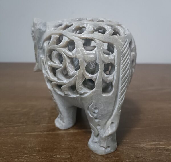 Beautiful Handcrafted carved Elephant, Elephant Statue, Elephant Sculpture, Hand Carved Elephant