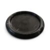 Beautiful Greyish Black Round Decorative Marble Vanity Tray, Serving Tray, Keys Jewellery Tray, Unique Tray Marble Platter Gift Home Decor - Image 4