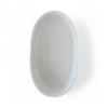 White Marble Simple Oval Shaped Decorative Fruit Bowl/Tray for Home, keeping small items, keys, perfumes, toiletries or Jewellery - Image 2