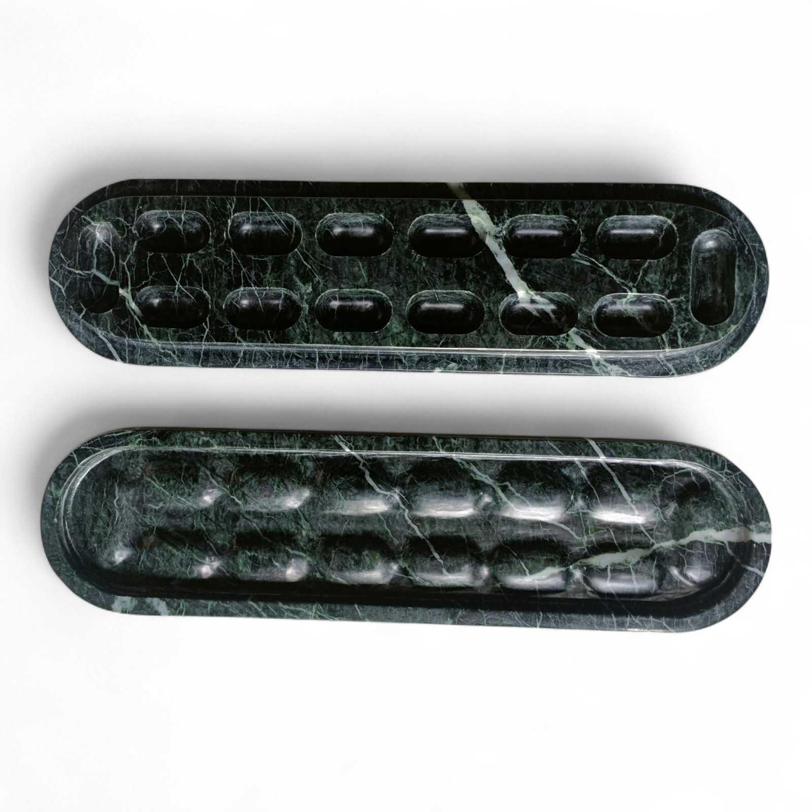 Green Marble Pill Box – CAPSULE 2.0 Luxury Organizer - Image 2