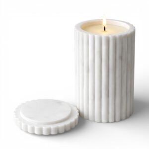 Marble Candle Holder