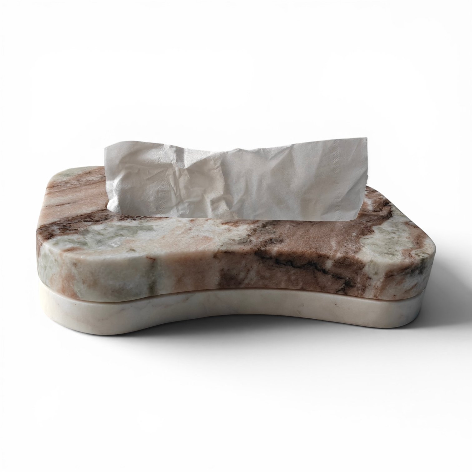 Luxury Marble Tissue Box Holder | Marble Tissue Holder | Bathroom Decor | Vanity Organizer | Housewarming Gift | Home Decor